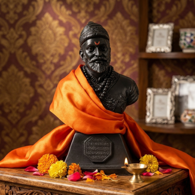 Chatrapati Shivaji maharaj sculpture (half body)