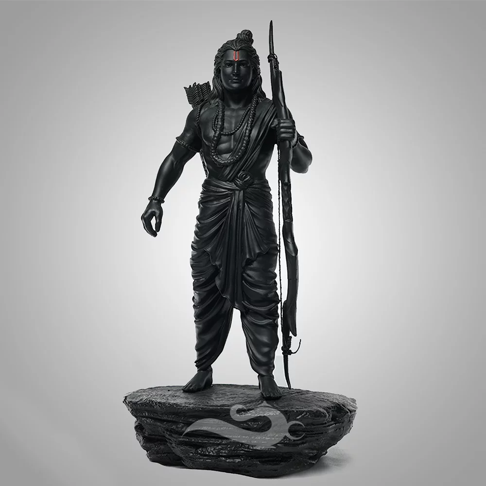 Handcrafted Shree Ram sculpture for spiritual home decor