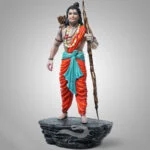 Handcrafted Shree Ram sculpture for spiritual home decor