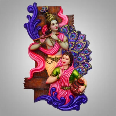 Radha Krishna Wall Mural