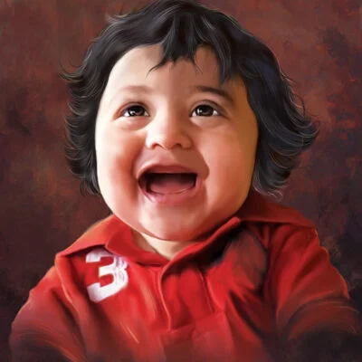 Children Portrait Painting