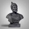 Chatrapati Shivaji maharaj sculpture (half body) - Black