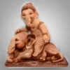 12 Inches Elephant balganesha - Brown