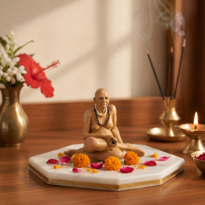 Shree Swami Smartha Sculpture 4 Inches