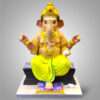 5 Inches Goad Ganesh - Yellow