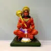 Hanuman Sculpture 5 Inches - Orange