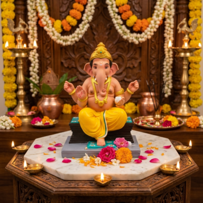 5 inch Goad Ganpati