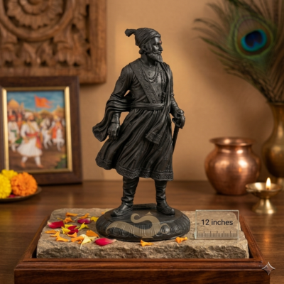12 Inches Chhatrapati Shivaji Maharaj Statue
